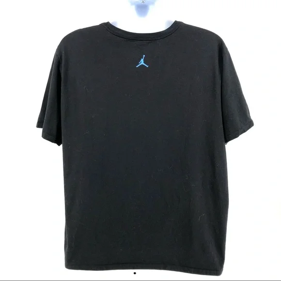 Jordan Lucky No. 7 Black Short Sleeve Tee, Size XXL - Picture 3 of 5
